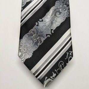 Fratello Fancy Striped Polyester Necktie